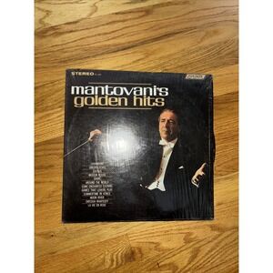 London Mantovani Golden Hits Vinyl  12" Black Good Stereo PS 483 Easy Listening